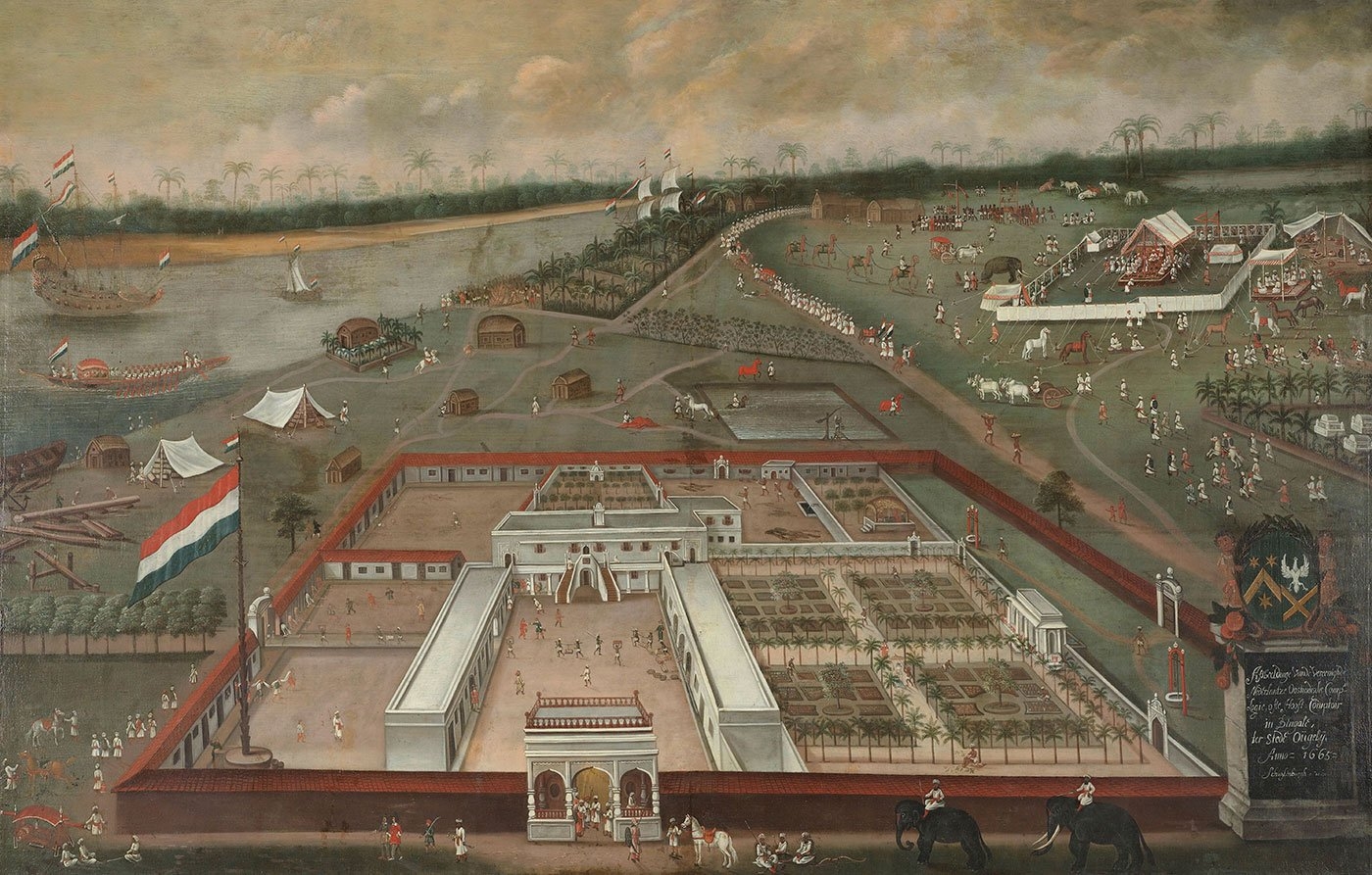 Торговый пост ГОК в Бенгалии, 1665 г.<br>Фото: Rijksmuseum<br>