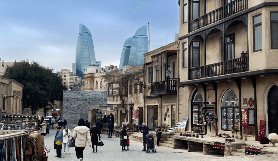 Баку — город огней